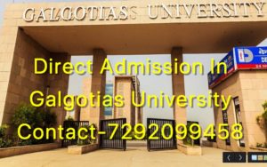 Direct Admission In Galgotias University(GU)