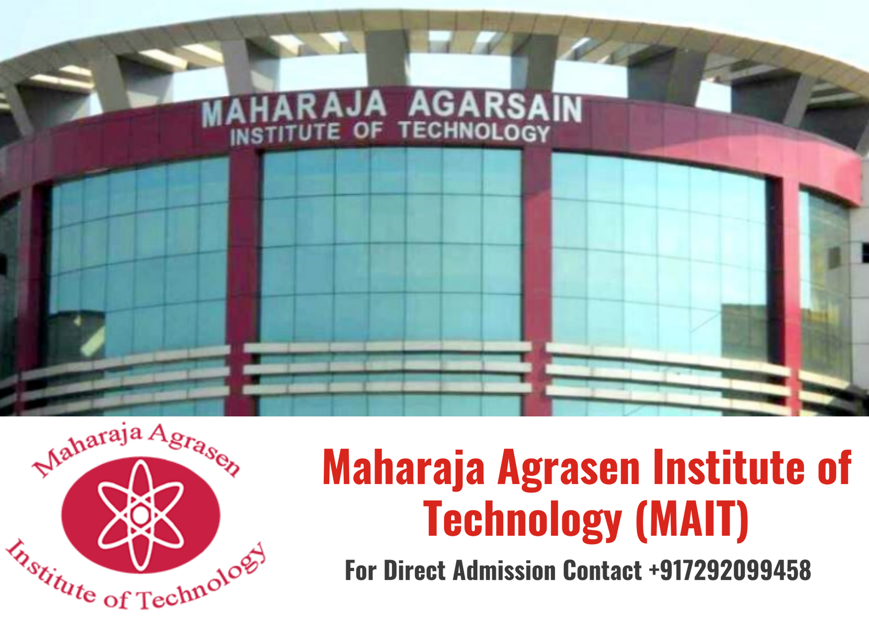 Direct Admission In Maharaja Agrasen Institute Of Technology Mait